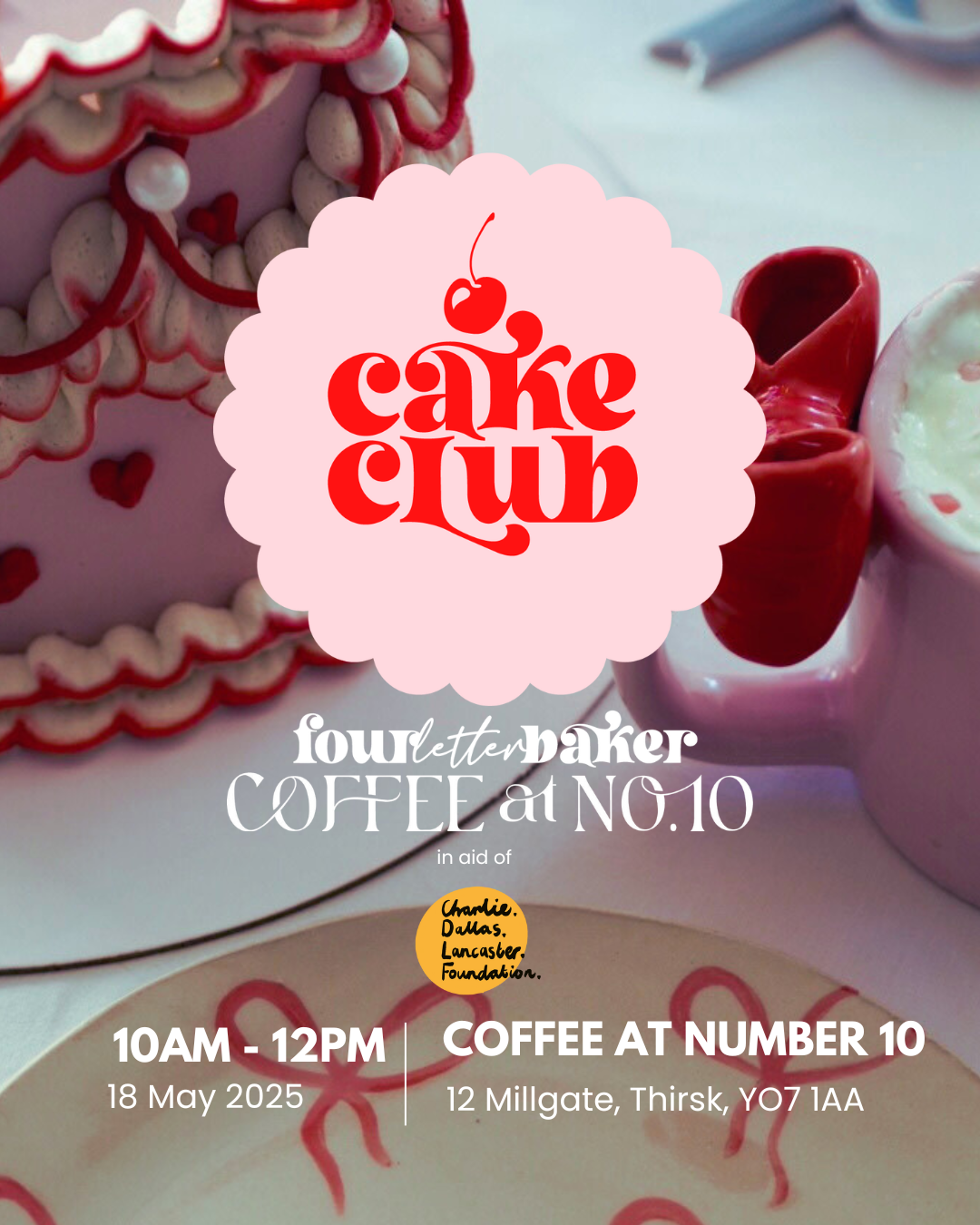 Cake Club Thirsk (Sunday 18th May 2025)